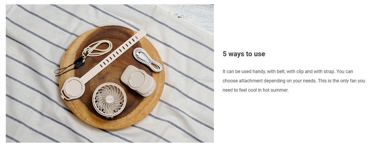 Prismate - 5 Ways 迷你手持風扇 PR-F063【香港行貨】