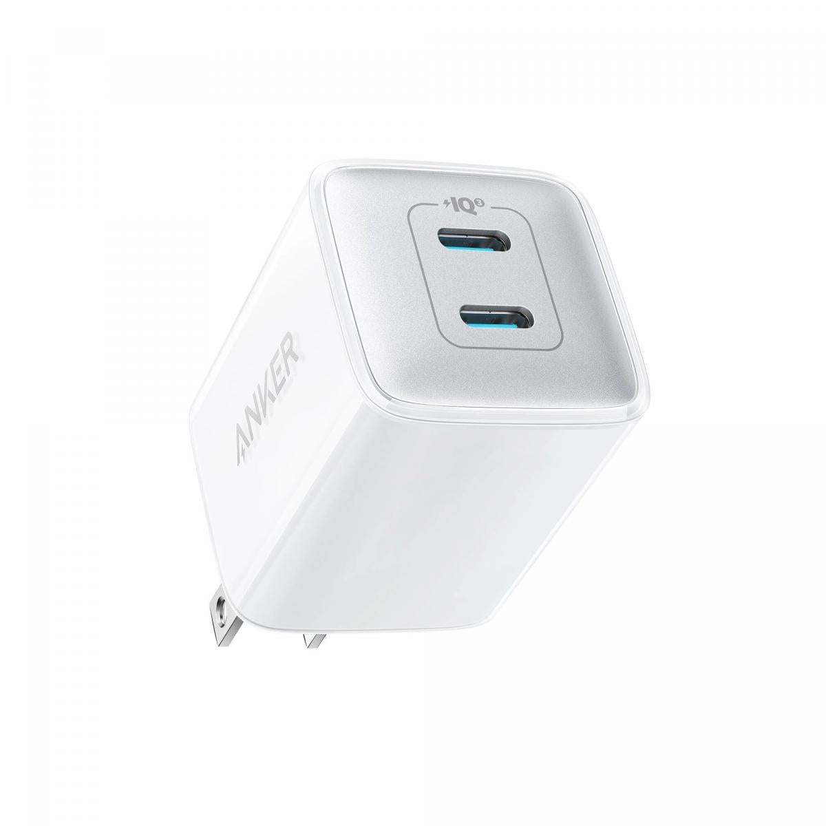 Anker - 521 Charger (Nano Pro) Dual PD Wall Plug Charger A2038|40W|Charger|Plug Su|Quick Fork Fire Bull