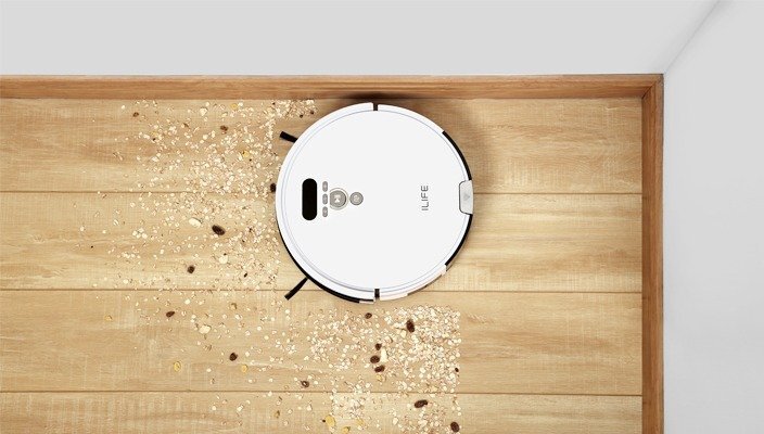 iLife - V8 Plus 吸塵濕拖二合一機械人|機器人吸塵器|掃地機械人