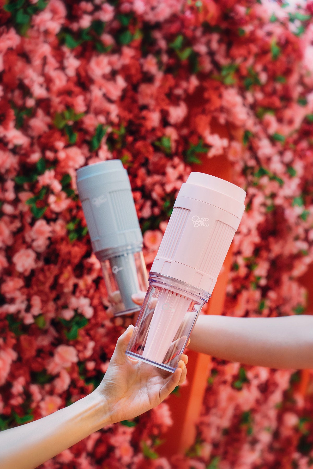 Quico - BREW Breathing Filter Bottle|Cold Brew Brewing|Cold Brew Coffee Maker-Cosmic Gray