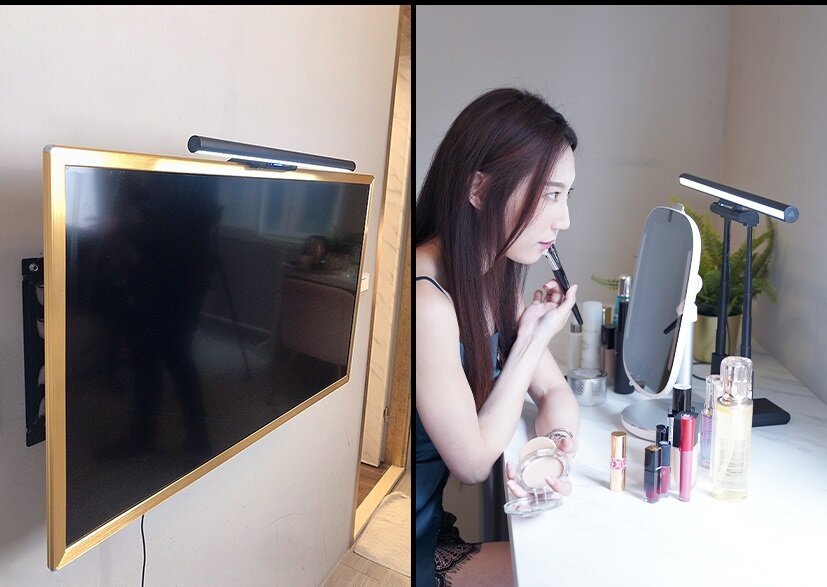 Future Lab - T-Lamp 雙子掛燈|護眼螢幕掛燈|檯燈|座枱燈|一拉防藍光|夾Mon燈|書枱燈