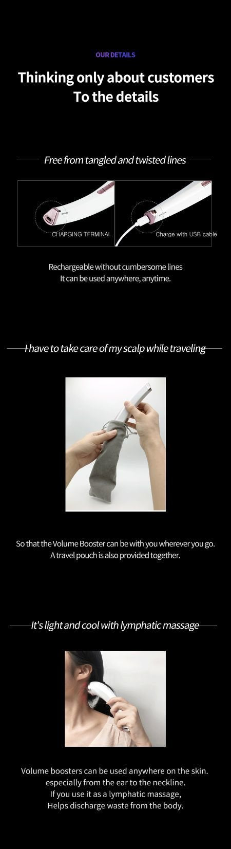 Rootonix - Rootonix Volume Booster 無線LED生髮儀 RT-01【香港行貨】