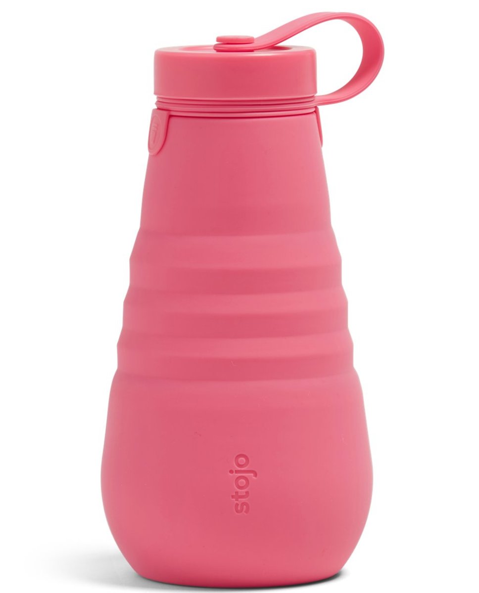 Stojo - Bottle 20oz Compressible Pocket Bottle - Peony