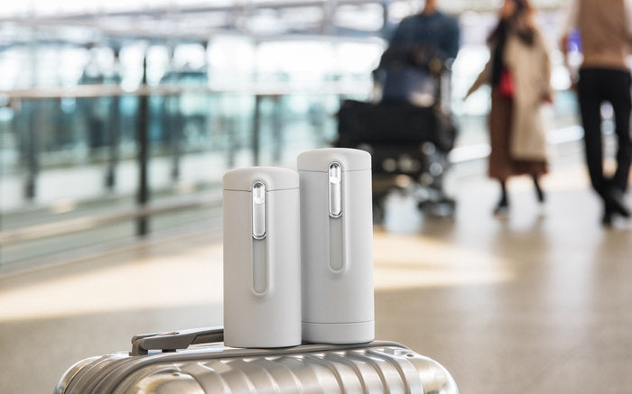 TIC - 旅遊收納瓶進階版 #沐浴、護膚套裝 - 啞光白