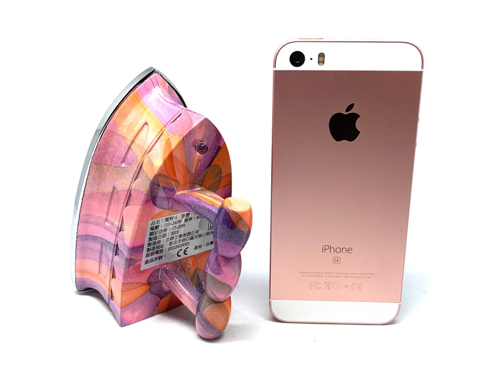 TSL - 掌上迷你無線熨斗復古版 - 橙色