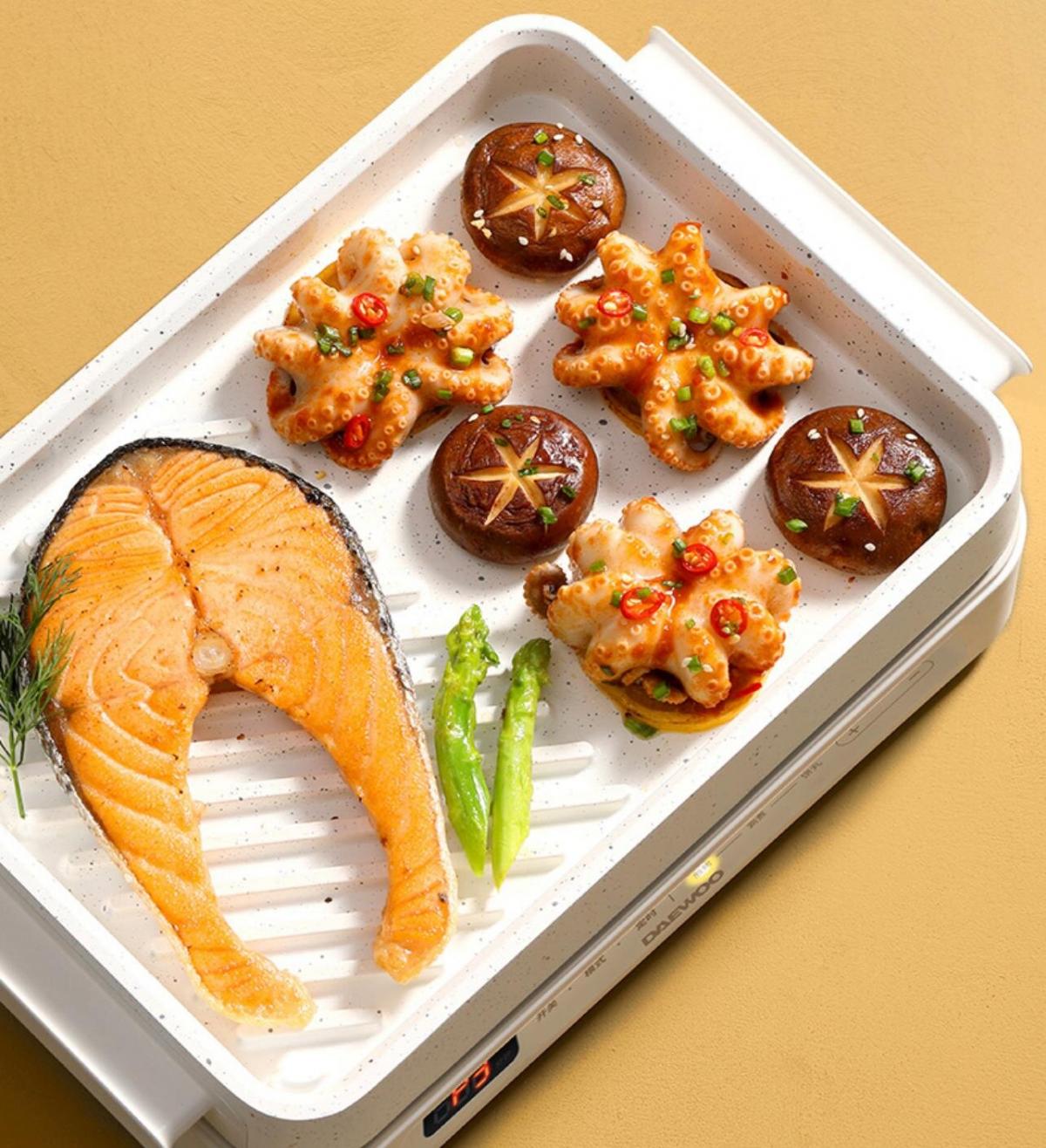 DAEWOO - S11 Pro multi-functional baking pan|BBQ grill|Hot pot|Electric ceramic stove