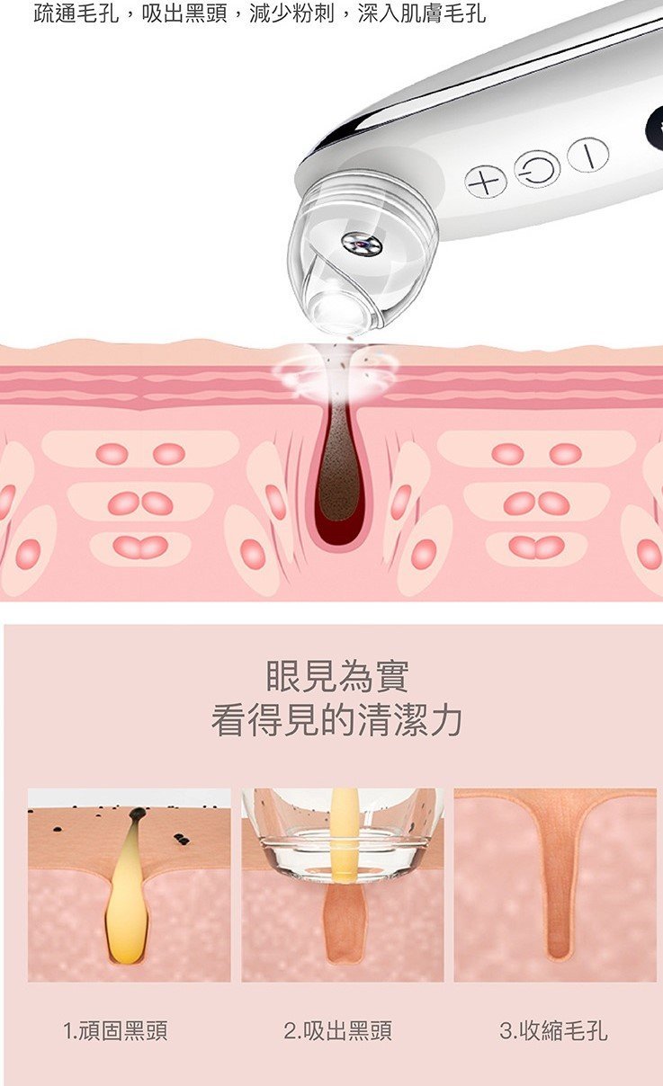 Vita-lité - Cordless blackhead suction machine