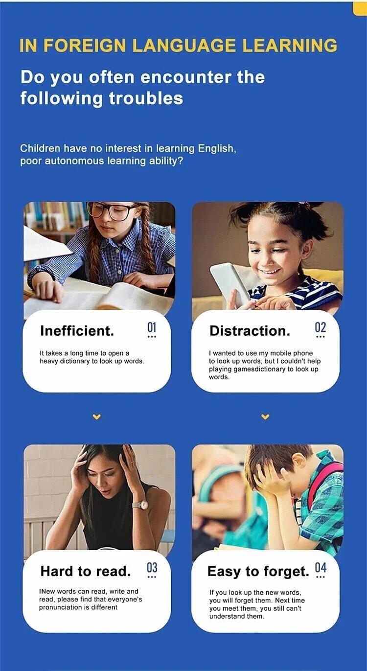 BlackLeaf - 3.5寸大屏幕無線翻譯神筆|學習翻譯筆|翻譯機 BMD05