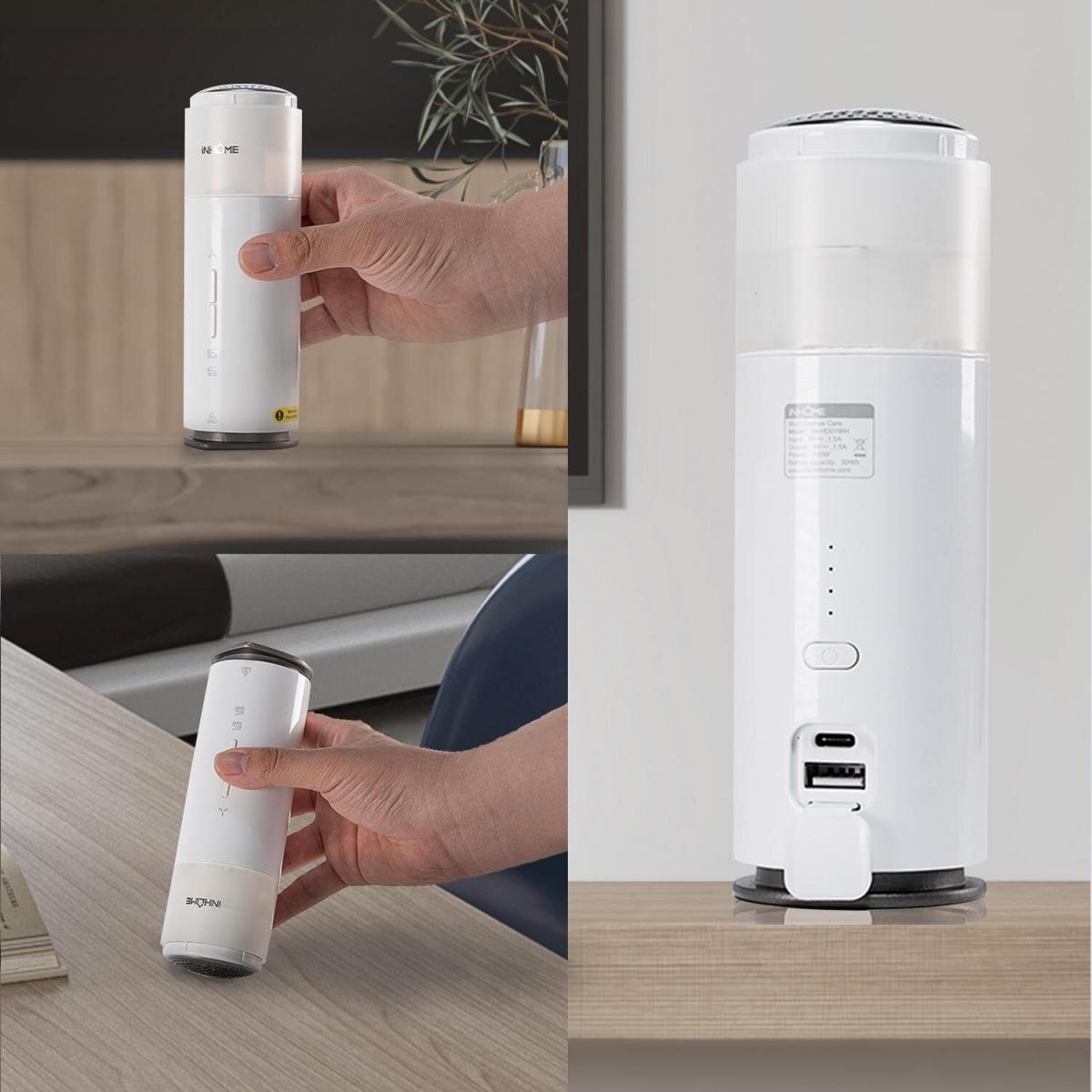 inHOME - IN-HD01WH 多功能無線熨斗|多功能衣物護理|三合一小燙斗