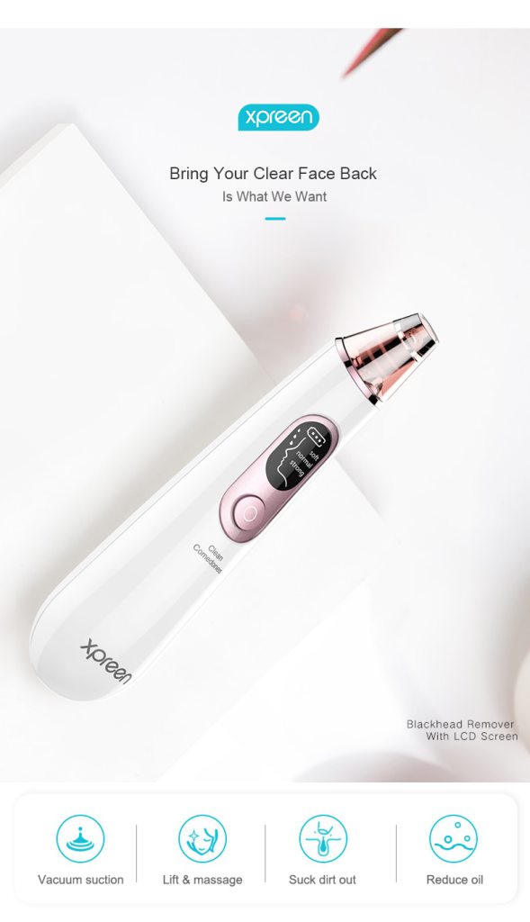 XPREEN - 生物力學吸黑頭粉刺機 XPRE111【香港行貨】