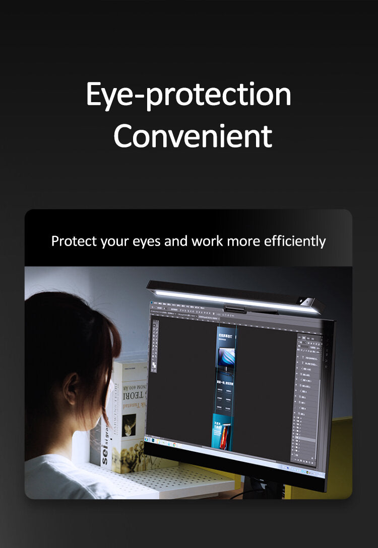 Usams - US-ZB179 Computer screen light|Screen smart hanging light