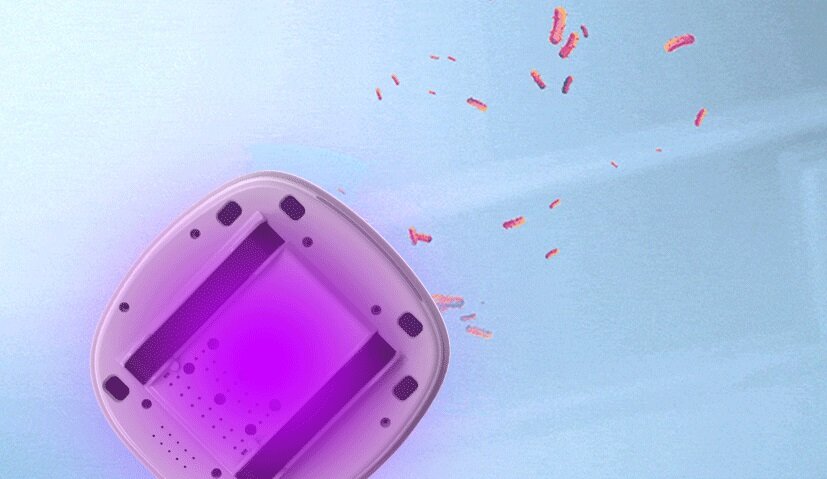 Future Lab - CleanChariot Sterilization Chariot|UV-C Ultraviolet Light|Disinfection|Germicidal Lamp|Dust Mite Removal Robot|Ozone