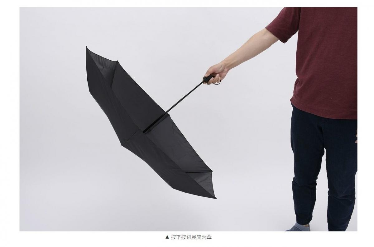 Amvel - VERYKAL Ultra-light one-touch automatic folding umbrella|water cover|automatic switch cover|sunscreen|sunshade|bone-shrinking cover|164g|windproof-Pomegranate Red