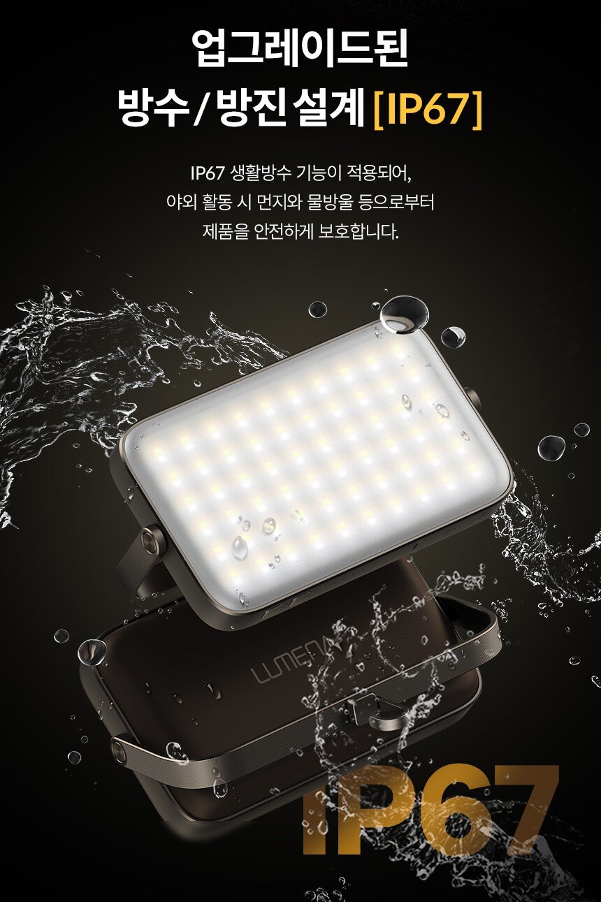 Lumena - PLUS 2 行動電源照明LED燈|露營燈|防水燈