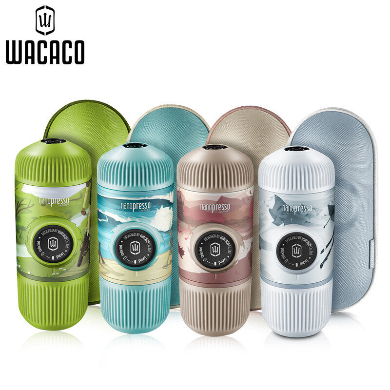 WACACO - Nanopresso 便攜式濃縮咖啡機 旅途系列|泵壓萃取式|手動意式濃縮|手沖咖啡|手壓咖啡 - 春暖踏青