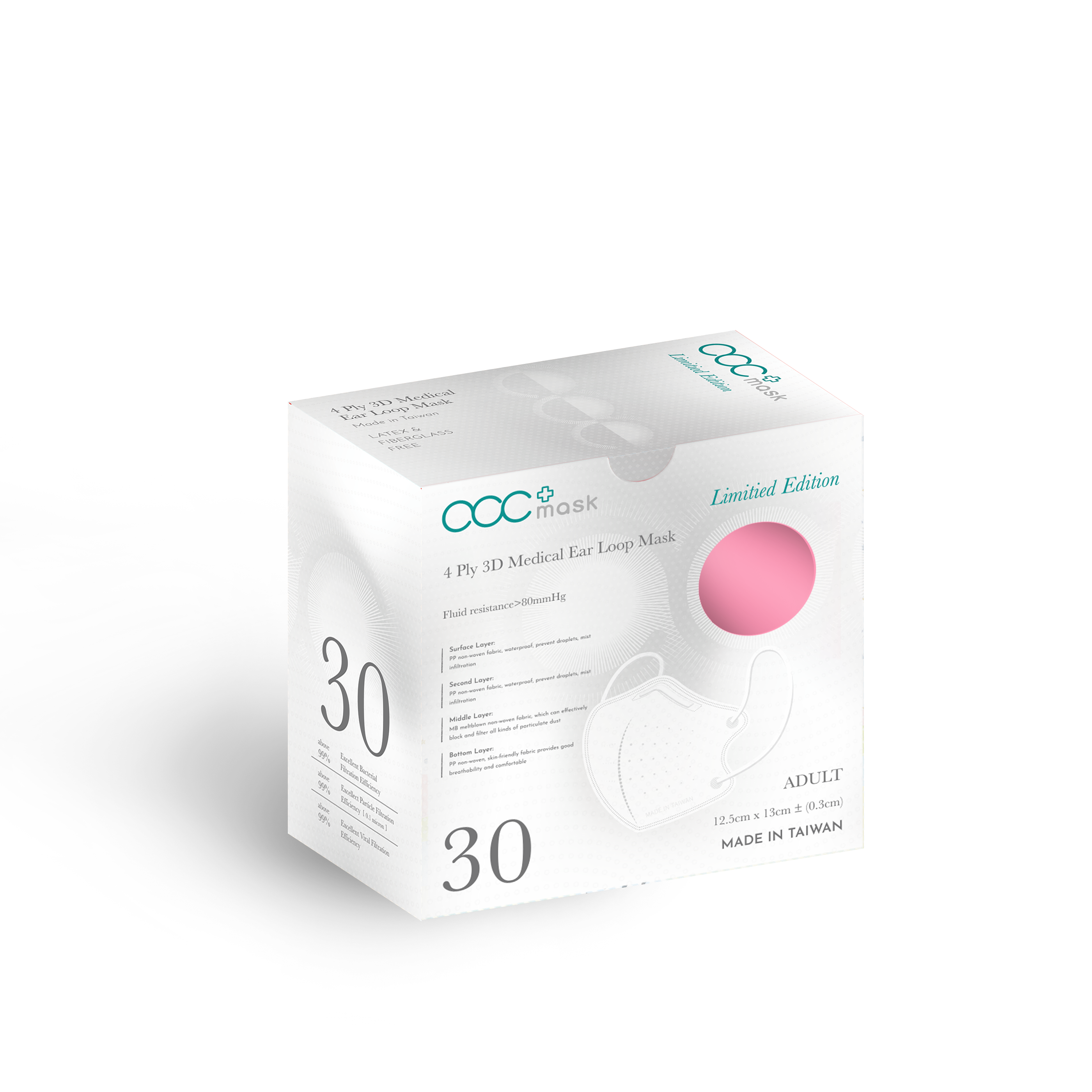 acc+ Taiwan super three-dimensional adult mask