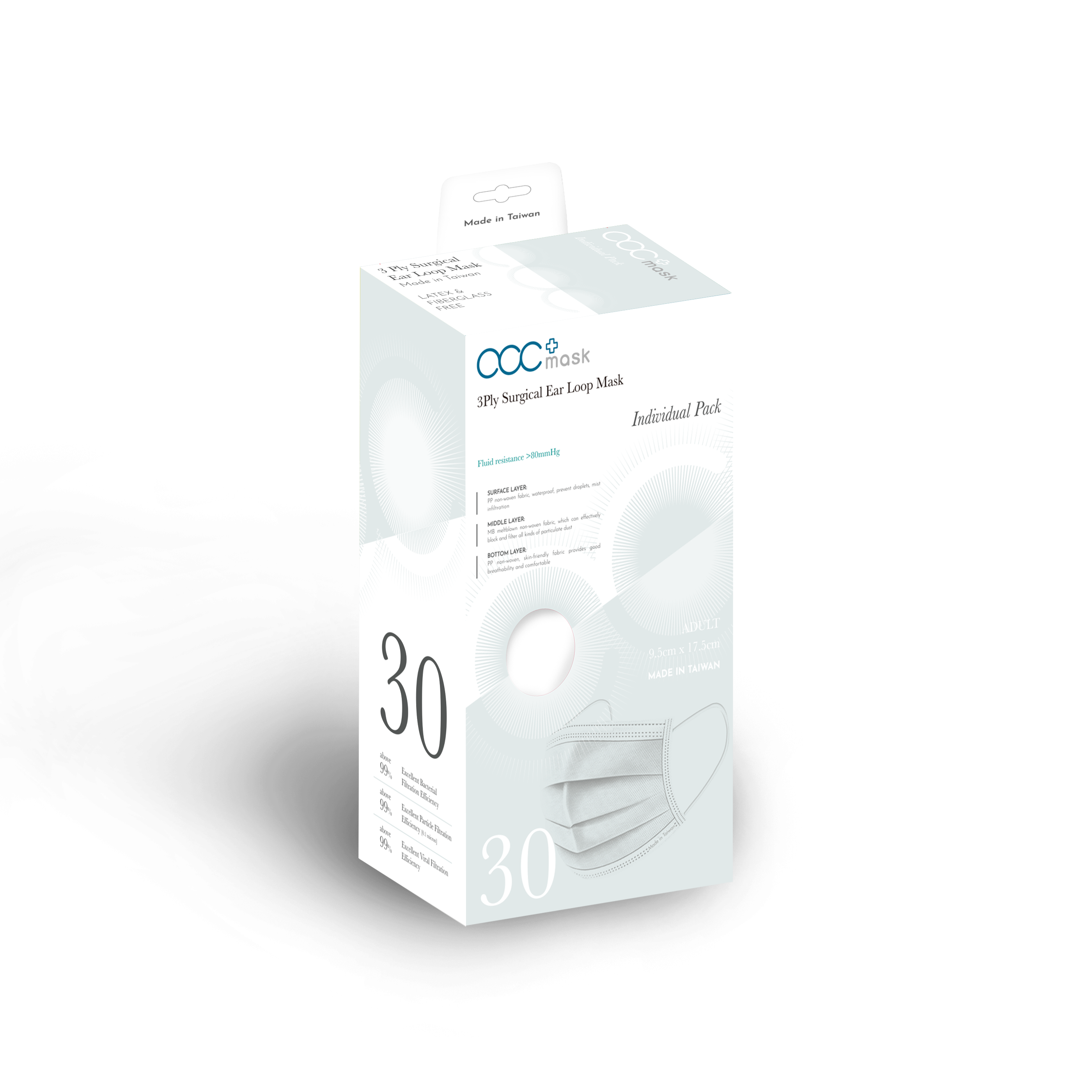 acc+ 獨立包裝 台灣零號成人口罩