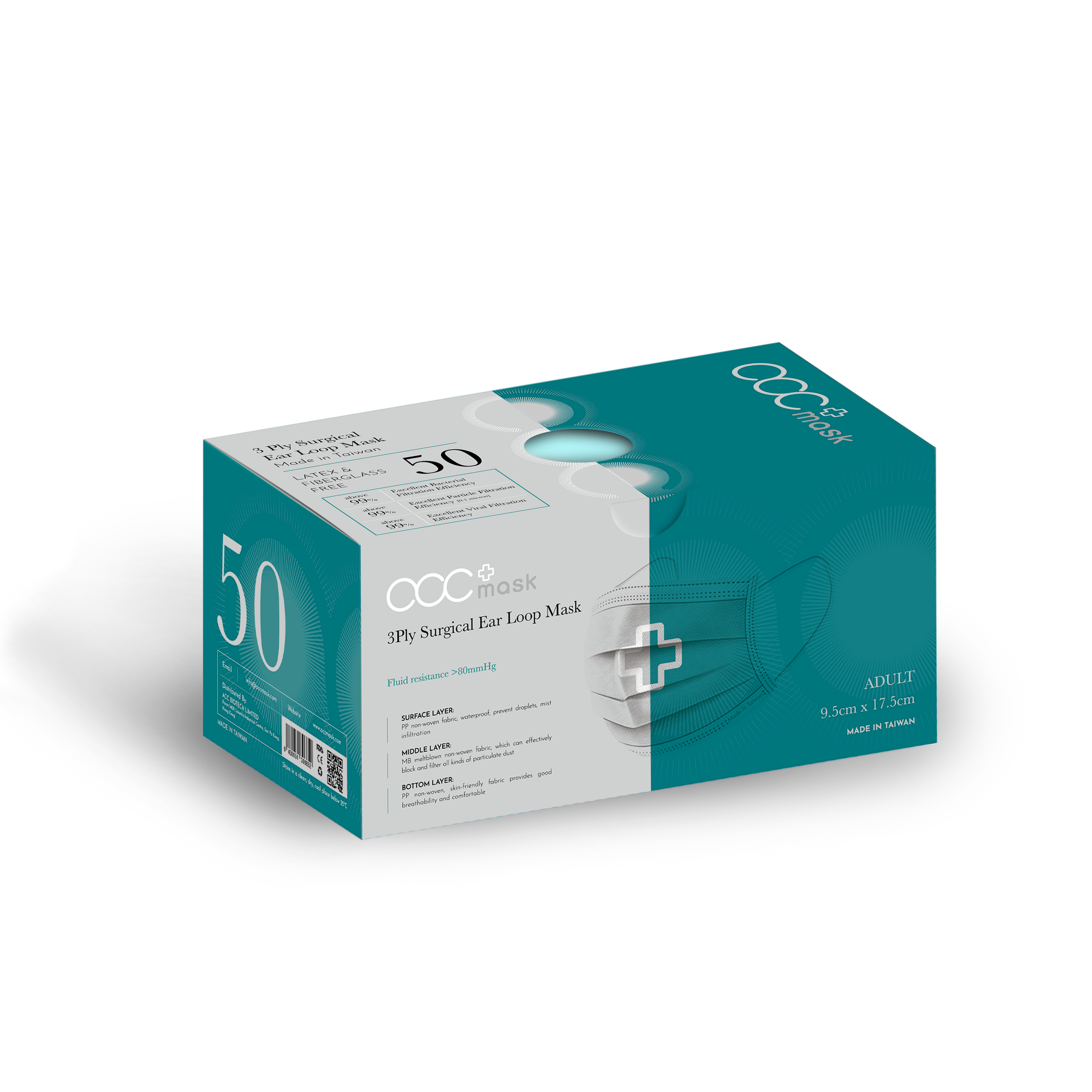 acc+ 台灣零號成人口罩