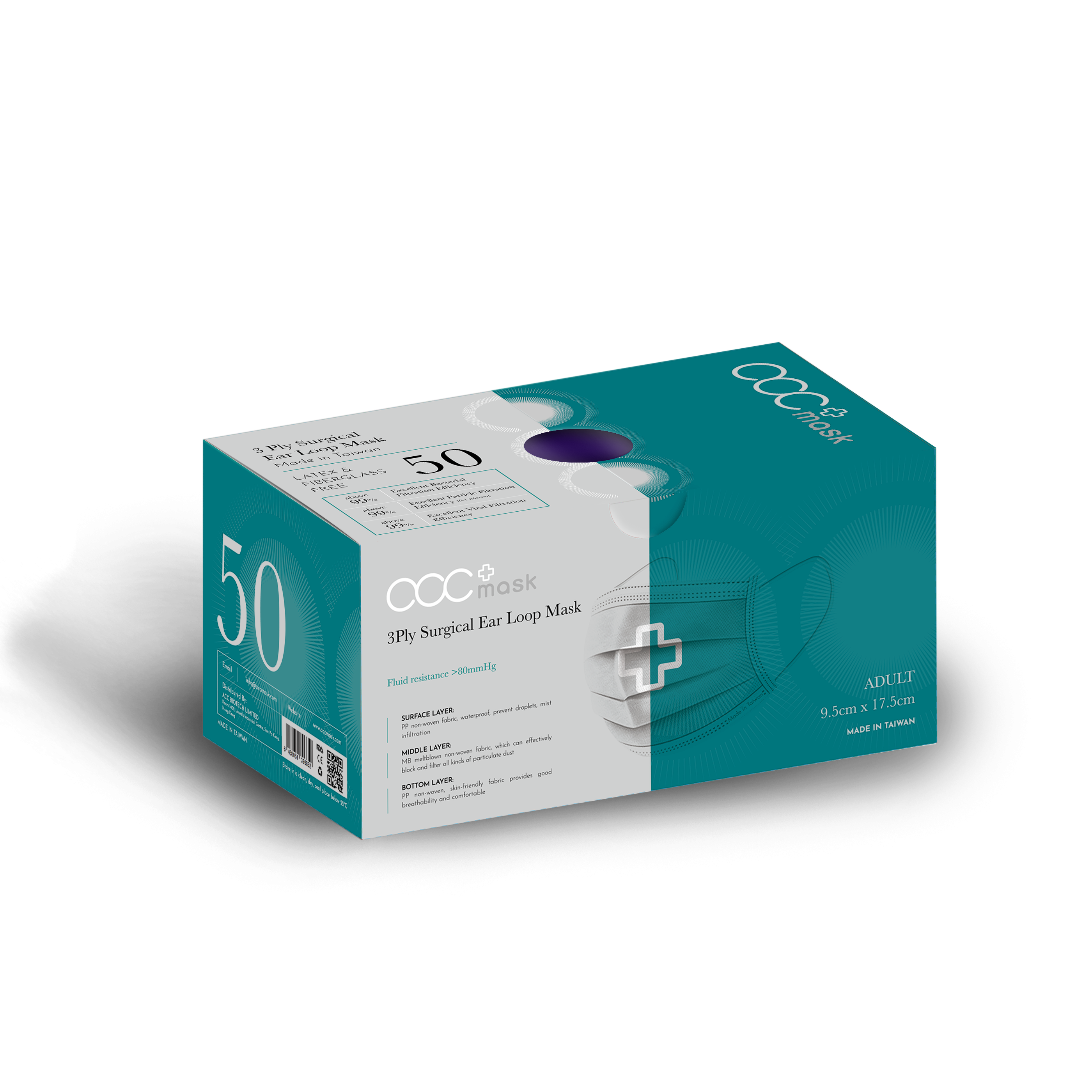 acc+ 台灣零號成人口罩