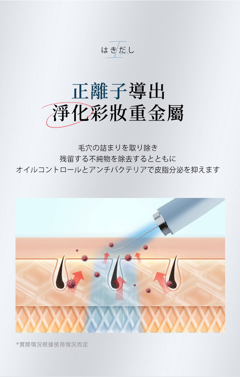 Jujy - 超音波極致淨顏彩光鏟皮機|去黑頭|收毛孔|去角質|補水保濕|提拉緊致|導出導入