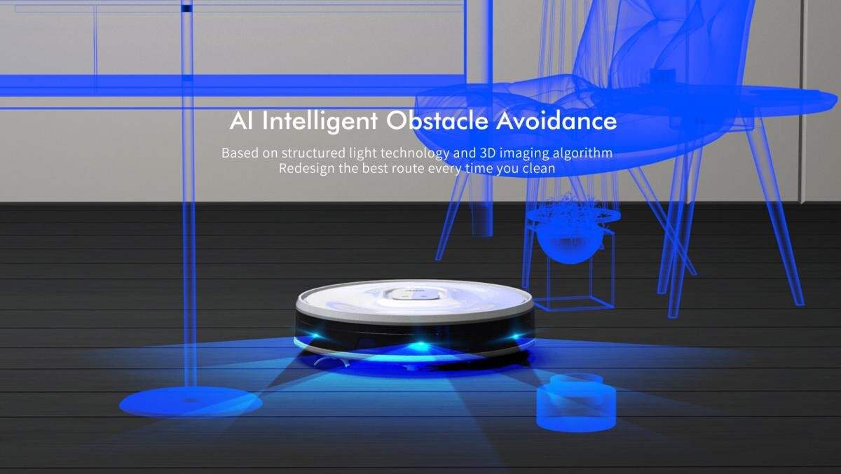 Neabot - NoMo Q11 4000Pa 機械人吸塵|拖地機械人|自行清空垃圾|全自動人工智能|dToF 激光雷達