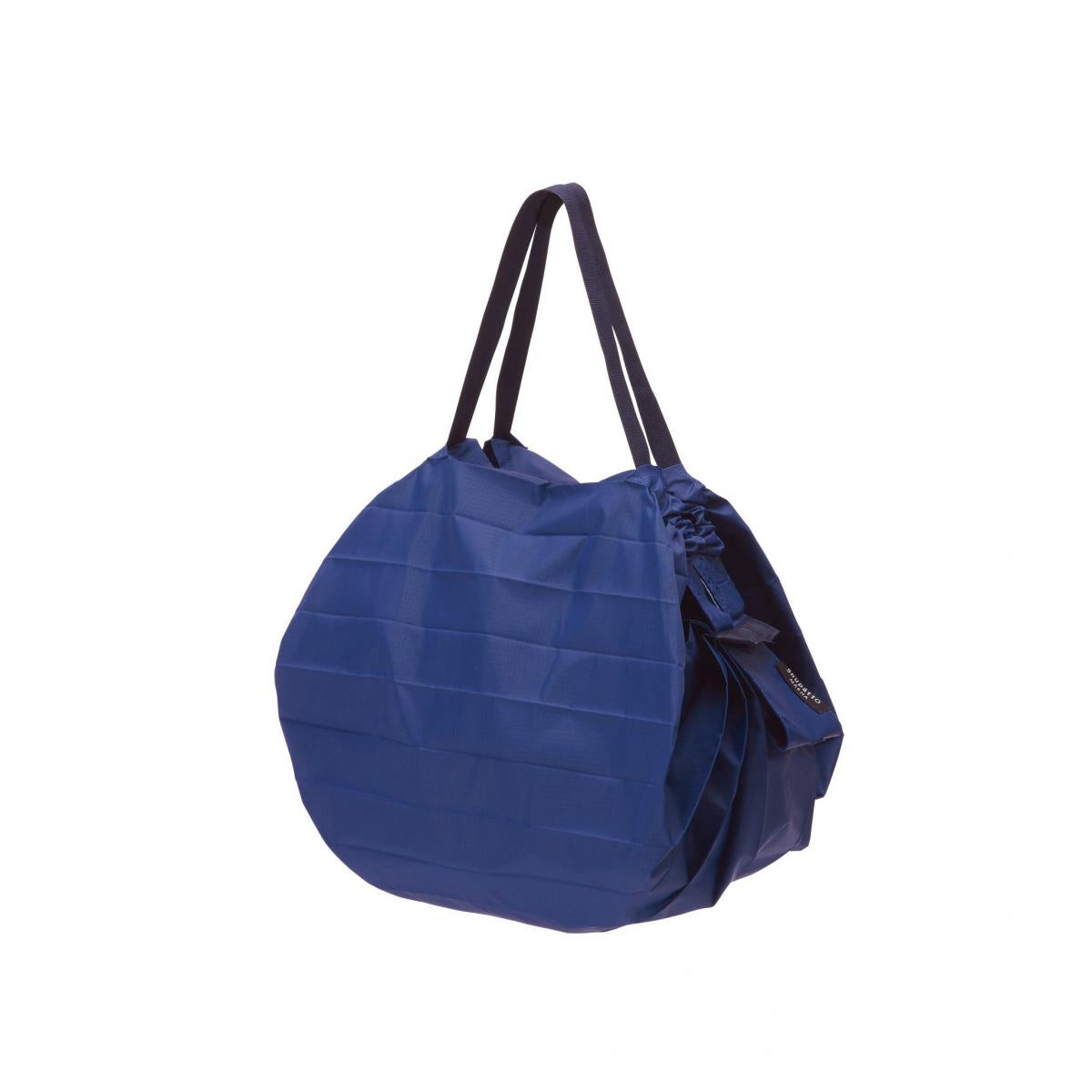 Shupatto - Compact Bag Extremely fast folding storage bag (M SIze)|Marna|Shopping bag|Eco-friendly bag|Quick storage|Pocket bag-SUMI (dark gray)