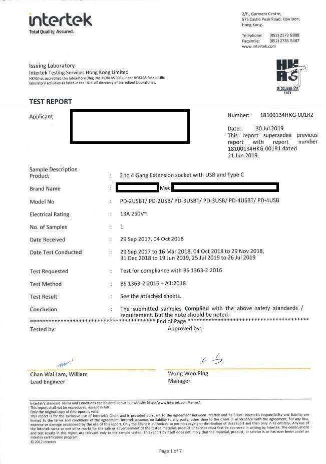 MEC - 4-position extension panel (PD-4USB / 6 feet)|Power Bar|Socket plug|Independent switch|Charging indicator light|Time system - Metallic gray (422-428)