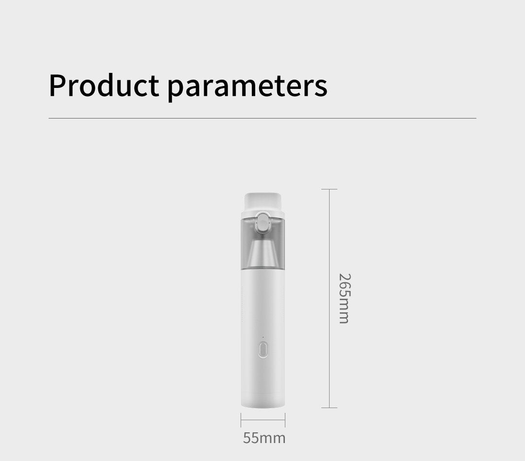 Lydsto - H2 Handy Cordless Vacuum Cleaner|Handheld Vacuum Cleaner|16000Pa|Small|Car Vacuum Cleaner