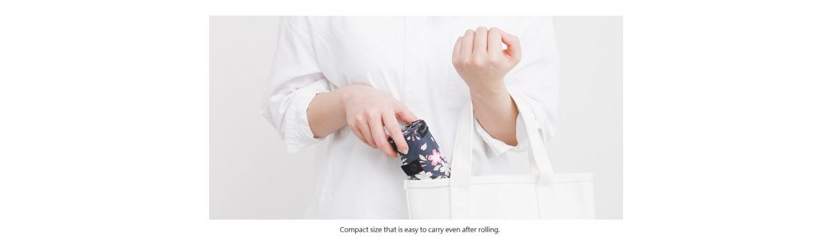 Shupatto - Compact Bag 和柄系列 極速摺疊收納袋 (L SIze)|Marna|購物袋|環保袋|快速收納|口袋包 - ASANOHA