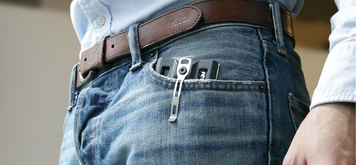 Govo - Lightweight ID Card Holder - Blue