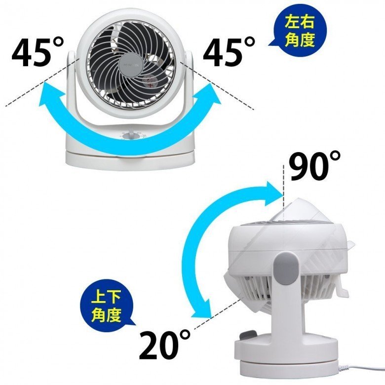 IRIS - PCF-HD15 Air Convection Silent Circulation Fan|Convection Fan-Blue