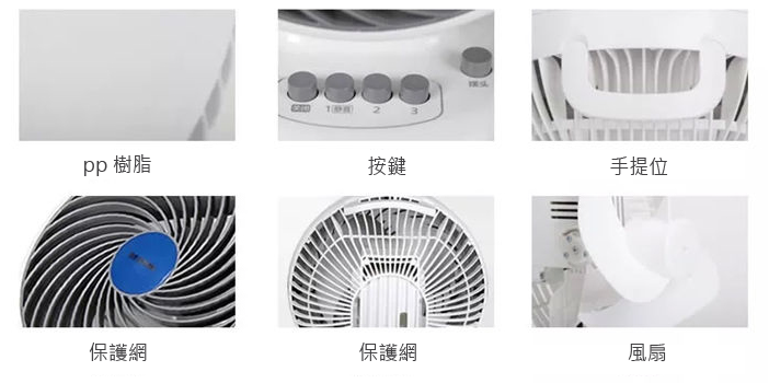 IRIS - PCF-HD15 Air Convection Silent Circulation Fan|Convection Fan-Blue