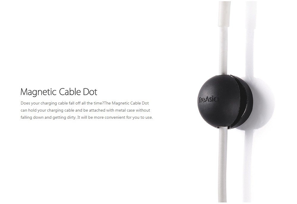 TreAsia - 磁力收線器球 (桃紅/水藍/白)