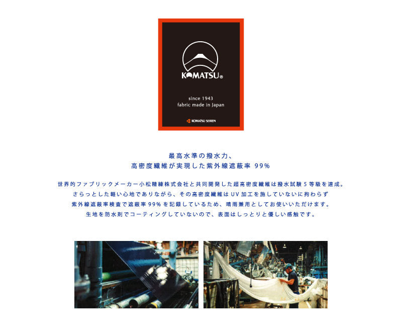 WPC - Japanese Super Waterproof Unnurella (2018 New Edition) Non-stick Folding Umbrella - Red