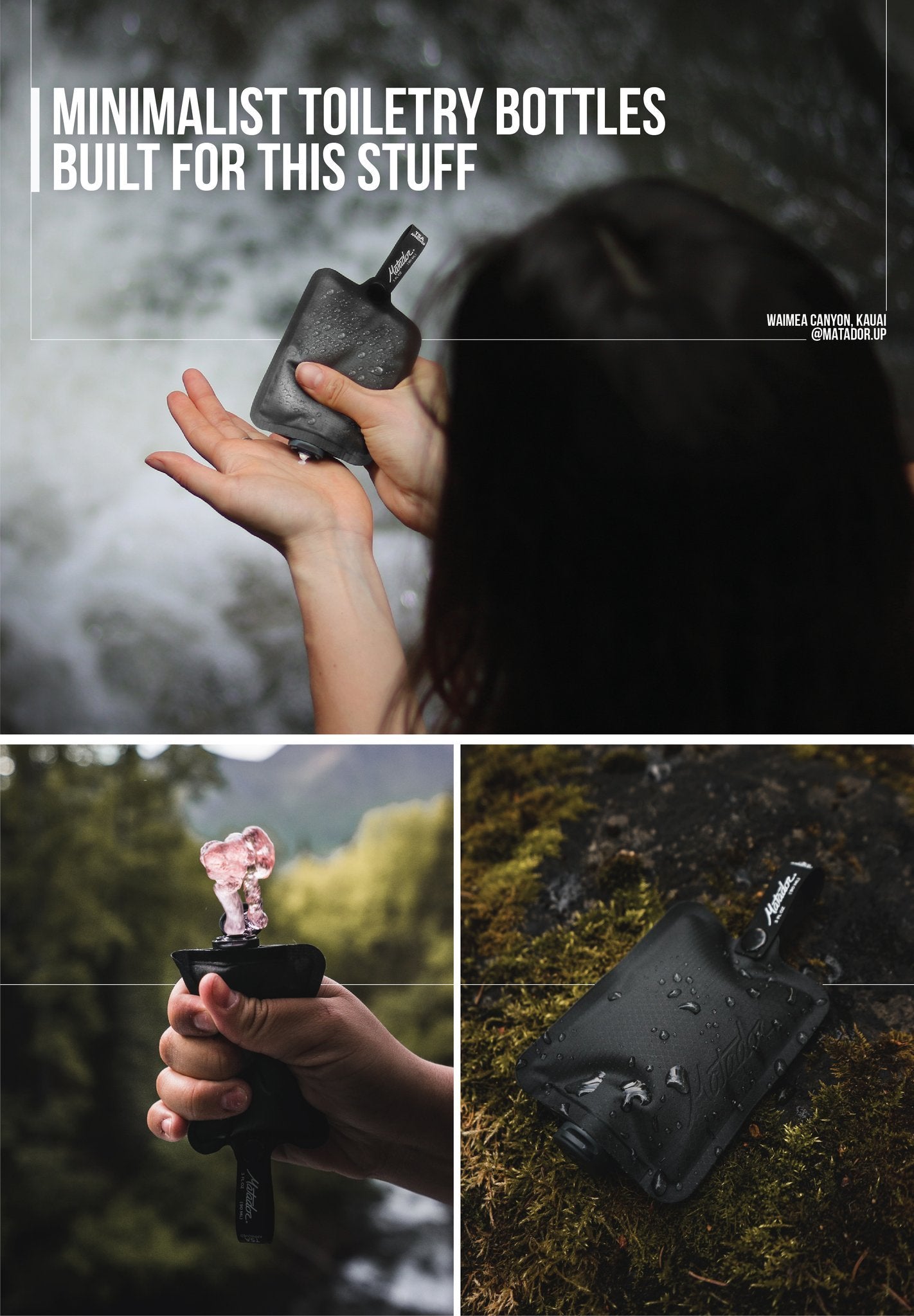 MATADOR - FlatPak Toiletry Bottle 1-Pack【香港行貨】