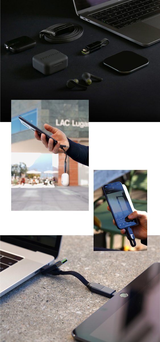 incharge - inCharge X 六合一充電傳輸線 - 藍色