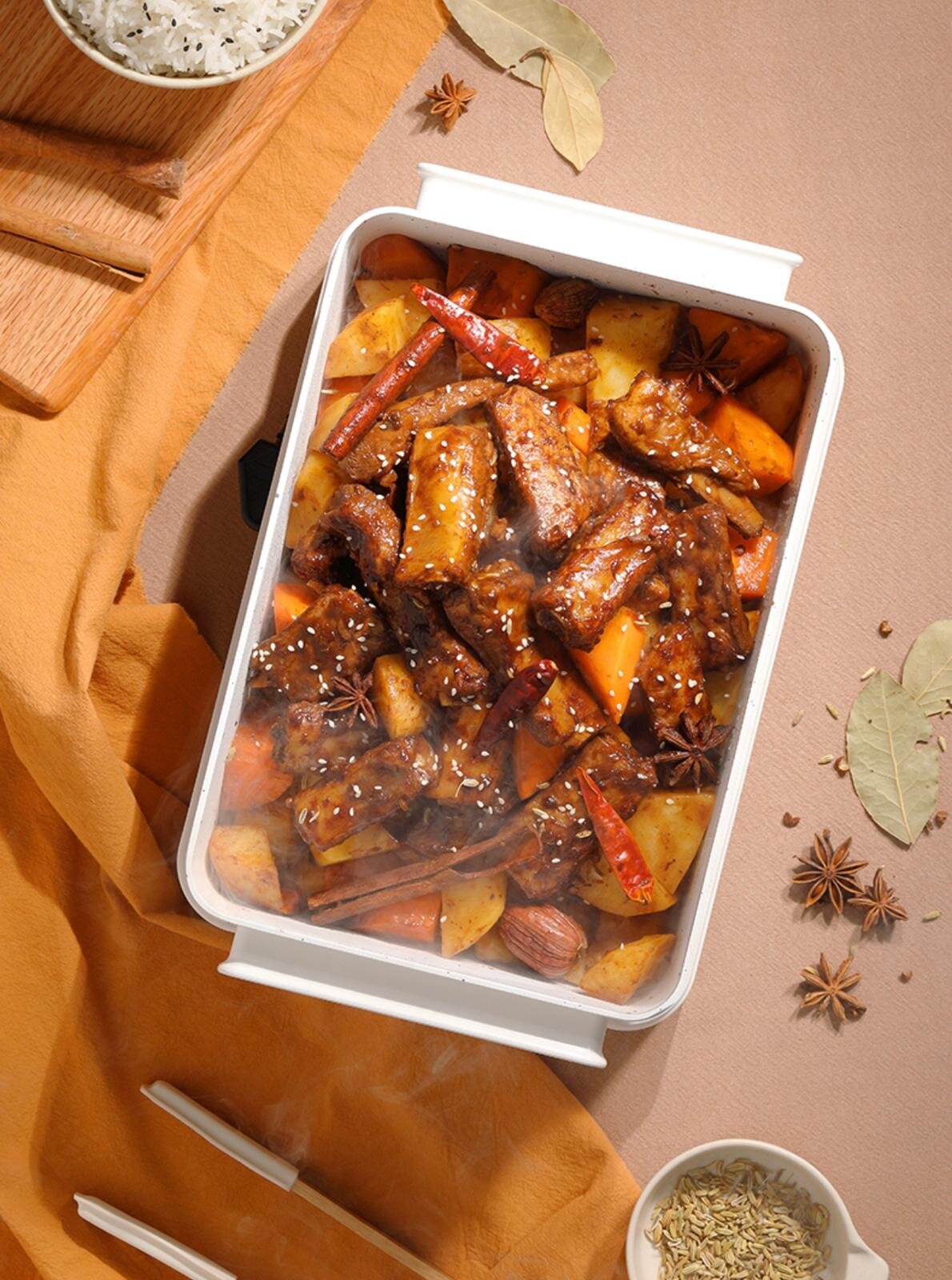 DAEWOO - S11 Pro multi-functional baking pan|BBQ grill|Hot pot|Electric ceramic stove