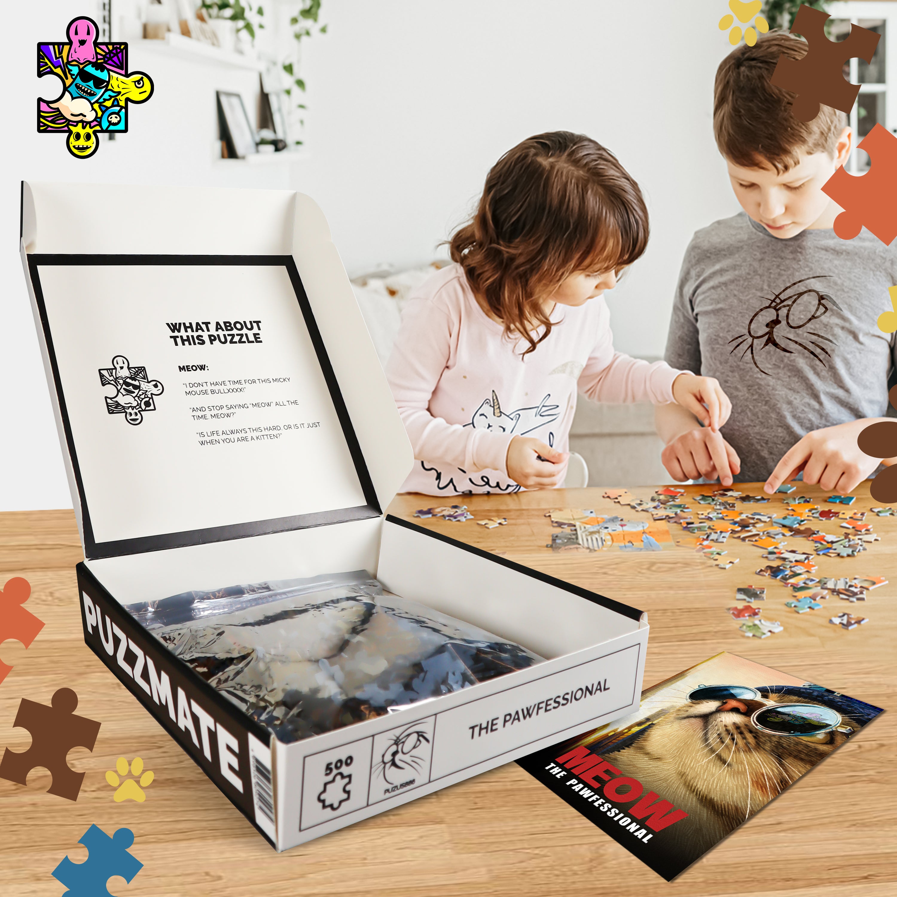 PUZZMATE THE PAWFESSIONAL 500