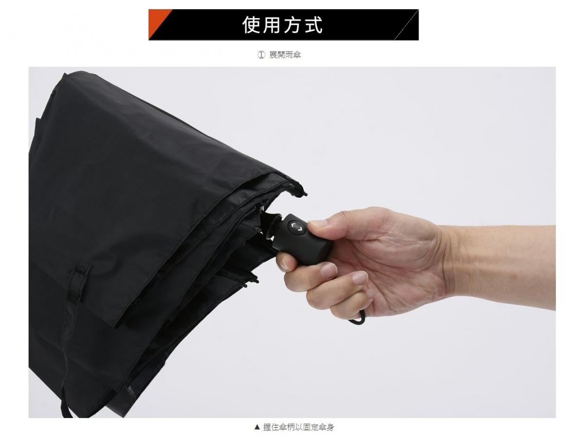 Amvel - VERYKAL Super light one-touch automatic folding umbrella|water cover|automatic switch cover|sunscreen|sunshade|bone-shrinking cover|164g|windproof-cherry powder