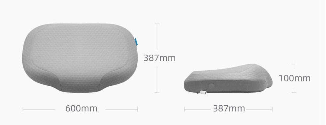 LERAVAN - 樂伽 AI智能頸椎按摩睡眠枕|記憶海綿枕頭|喚醒模式|溫感熱敷|智能枕頭