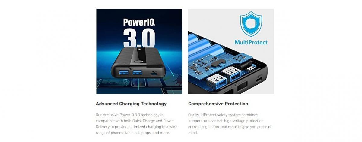 Anker - PowerCore III Elite 19200mAh 60W 行動電源 A1284|535 Power Bank|流動電池|尿袋