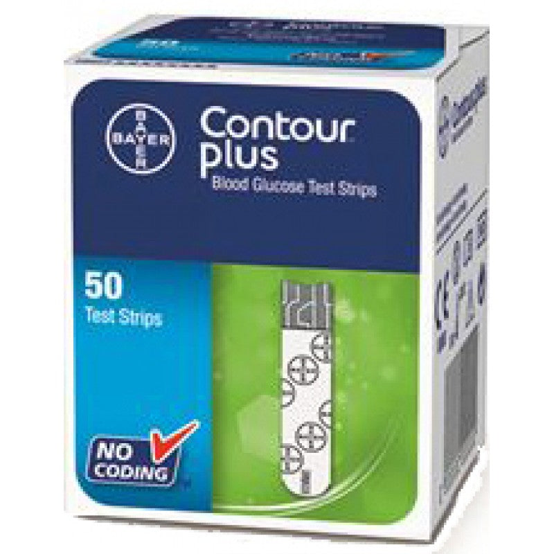 Bayer Contour 拜耳拜安進 Plus Blood Glucose Test Strips 血糖檢測試紙