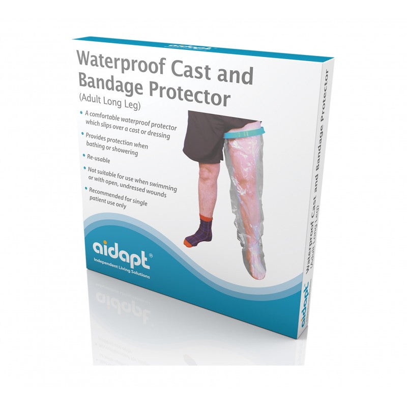 Aidapt 沐浴防水保護腳套 Waterproof for use Bathing- 成人長腿款 Adult Long Leg