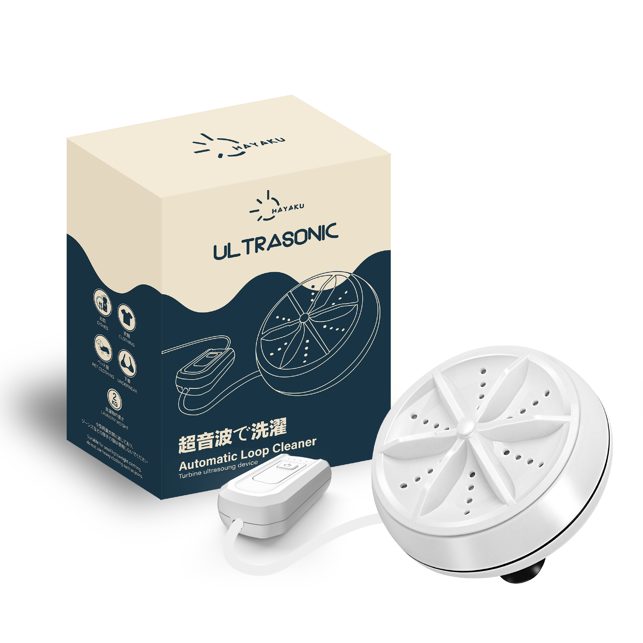 Hayaku Ultrasonic Ultrasonic Auto Turbine