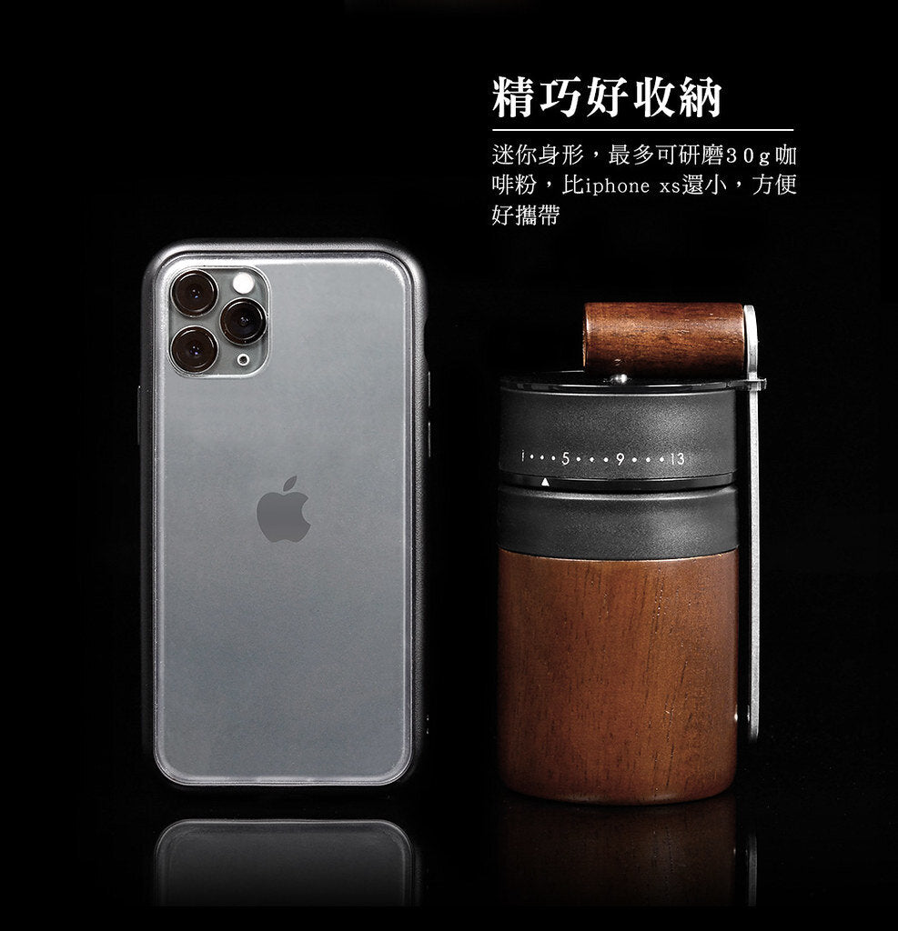 Driver - Double Bearing Telescopic Bean Grinder (With Protective Case)|Hand Grinding Beans|Manual Bean Grinding