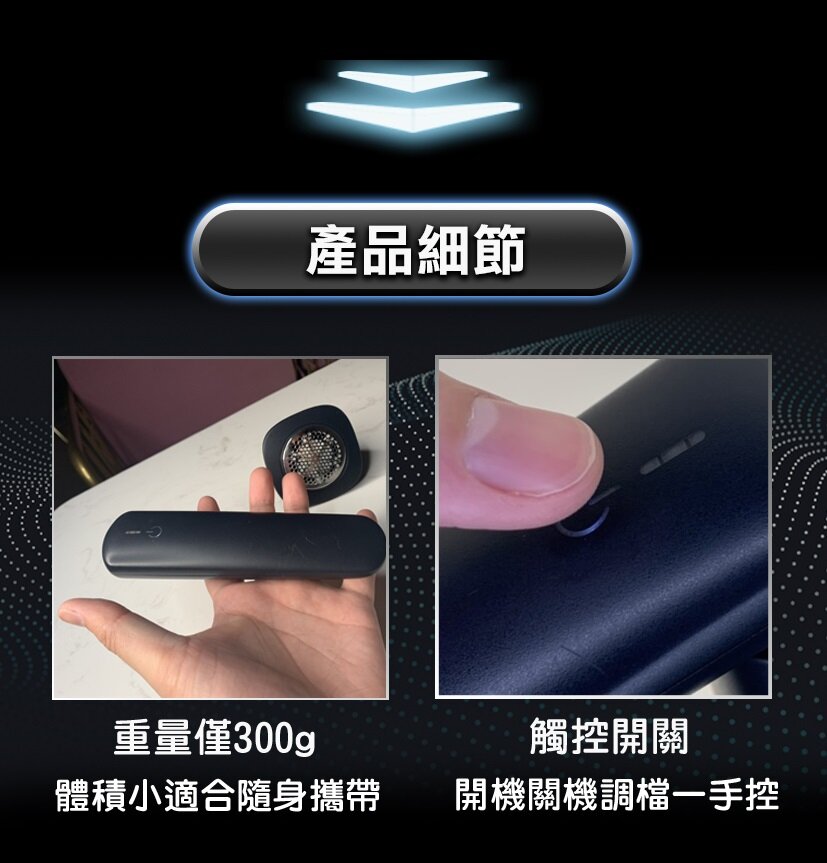 Future Lab - WHIN 衣物調理組|三合一|便攜式熨斗|清除毛粒機|超音波去污漬|織物絨毛去除