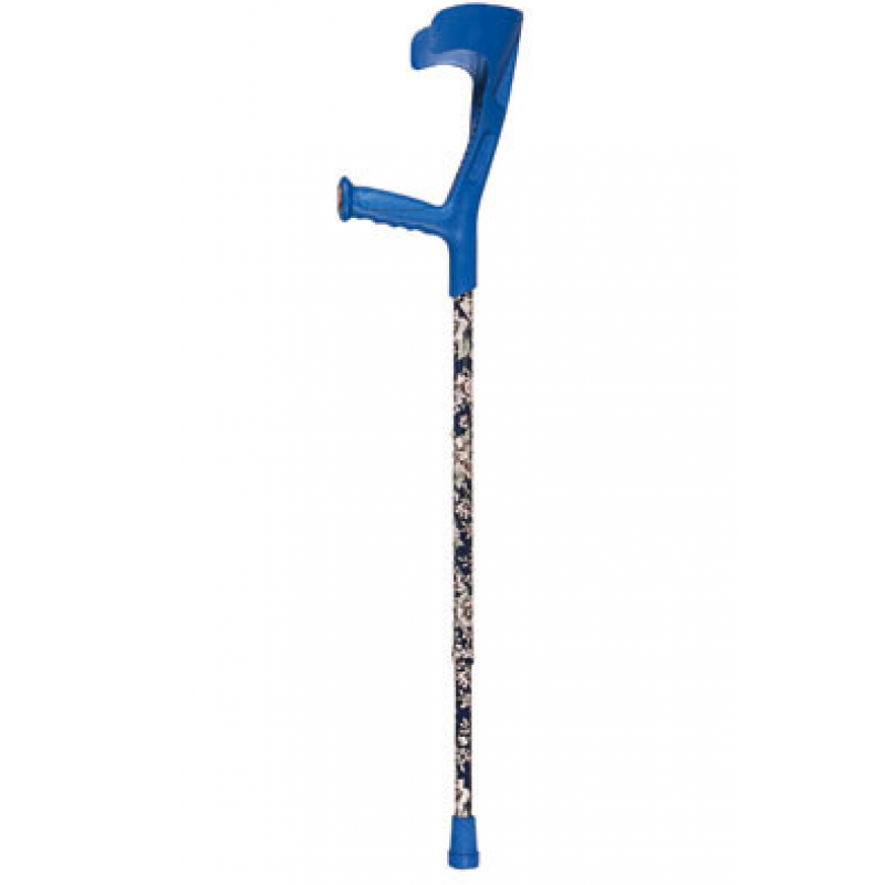 Aidapt 可調教腋窩拐杖Adjustable Forearm Crutches w/Patterns （藍色 Blue）