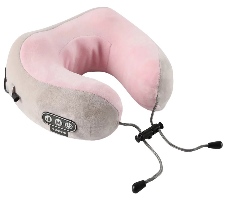 Mediness - Multifunctional U-shaped massage pillow | Travel neck pillow | Neck massager MD-00