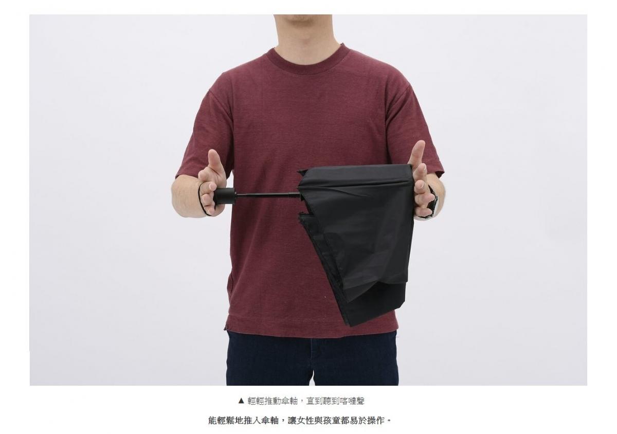 Amvel - VERYKAL Ultra-light one-touch automatic folding umbrella|water cover|automatic switch cover|sunscreen|sunshade|bone-shrinking cover|164g|windproof-Pomegranate Red