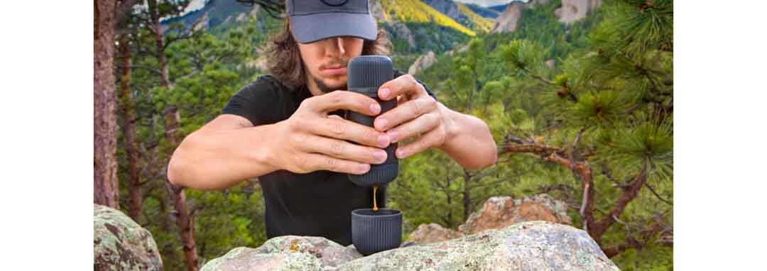 WACACO - Nanopresso 便攜式濃縮咖啡機 旅途系列|泵壓萃取式|手動意式濃縮|手沖咖啡|手壓咖啡 - 春暖踏青